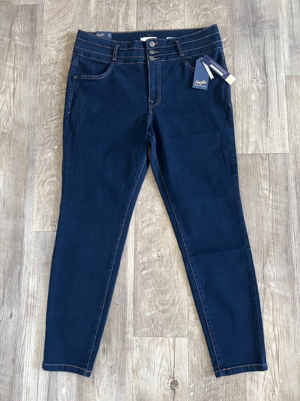 NWT Angels EverShape Skinny Jeans.